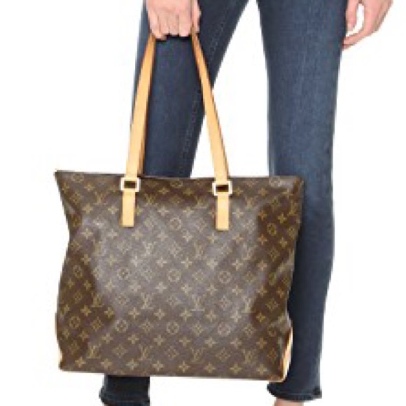 Louis Vuitton Handbags - LOUIS VUITTON Monogram Canvas Cabas Mezzo Bag